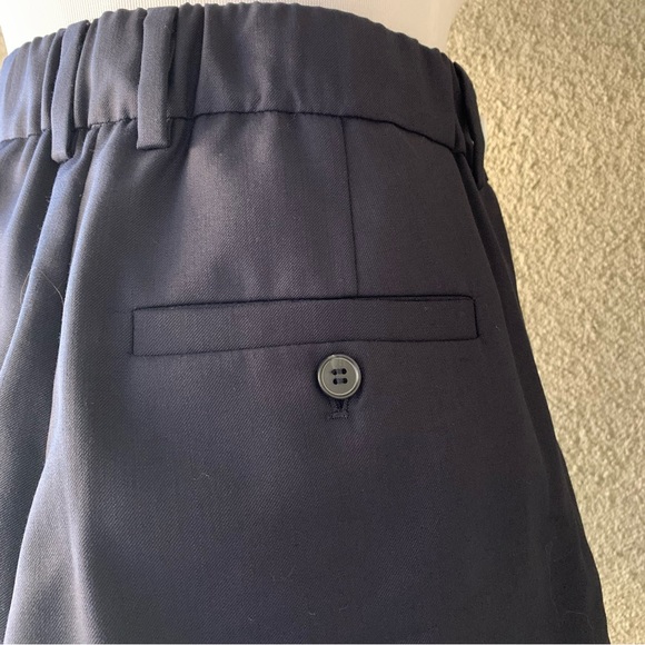 “COS” Navy Blue Wool Pants NWT size 12 - Picture 7 of 10